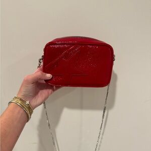 Red Golden Goose Mini Star bag